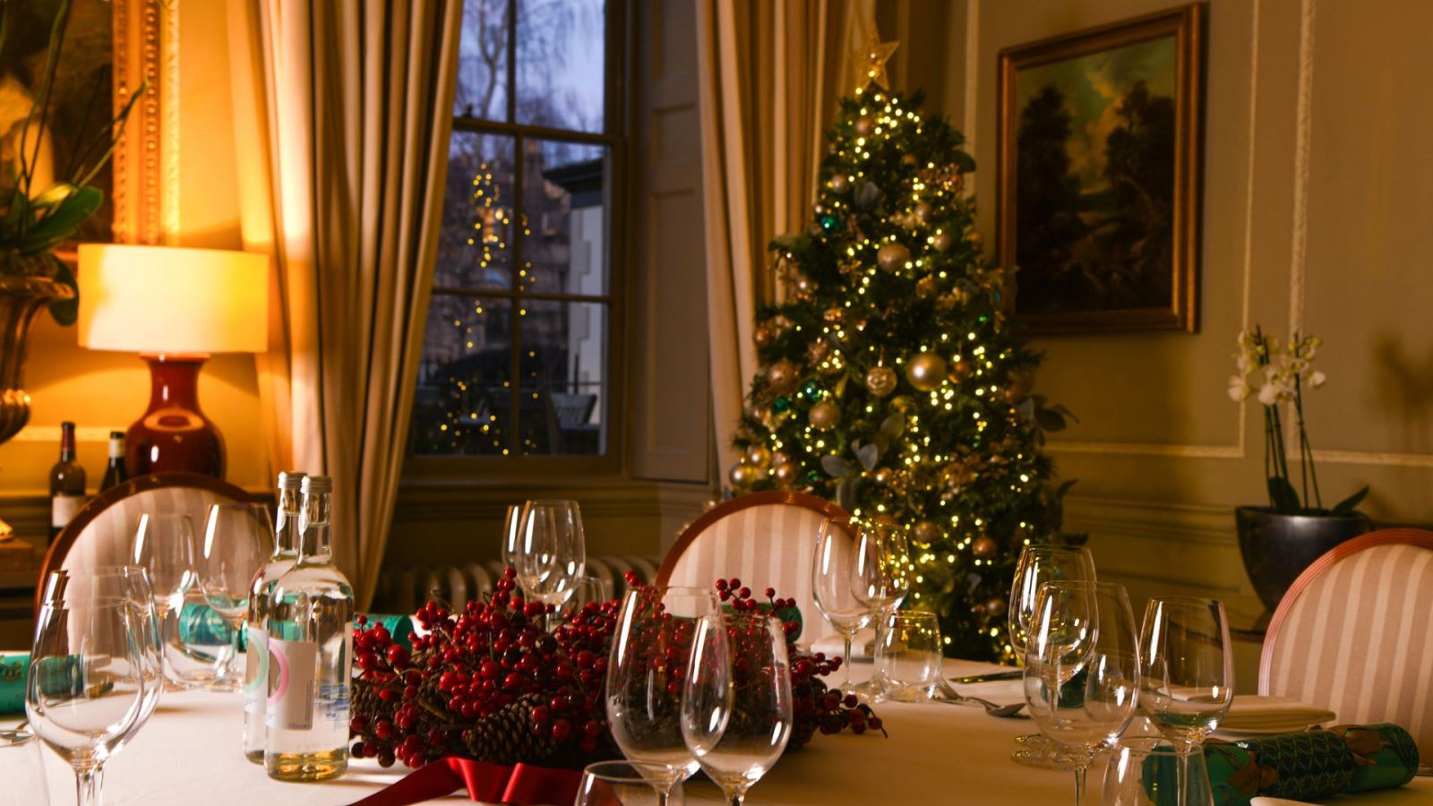 Christmas Tree at The Royal Crescent Hotel and Spa